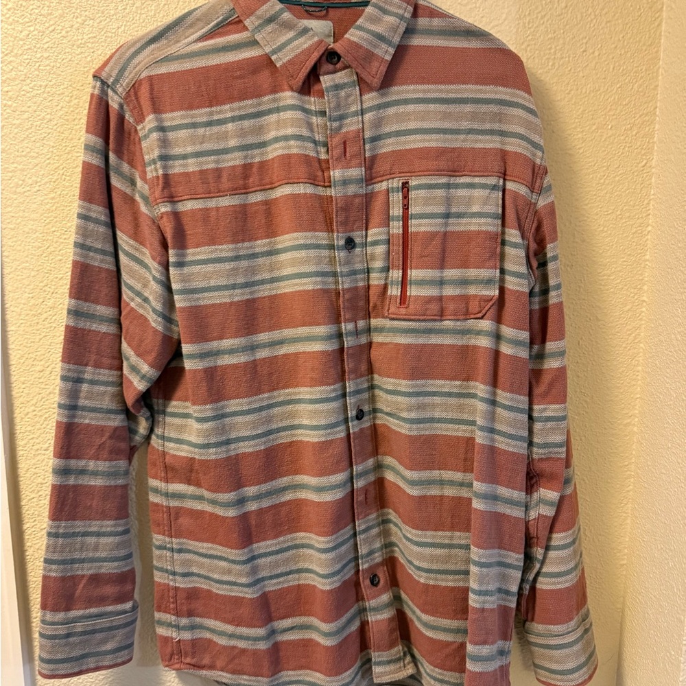 Ascend Multicolor Striped Polo